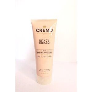 Cremo Moisturizing Shave Cream Jasmine Tuberose Concentrated Formula 6 fl oz New